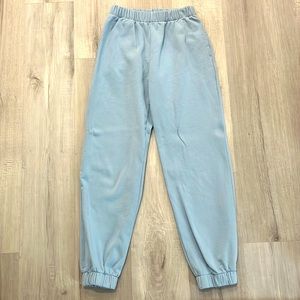 blue brandy Melville sweat pants